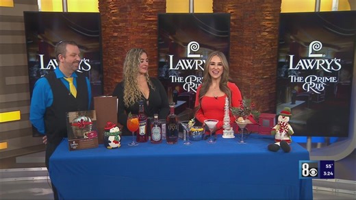 Holiday cocktails at Lawry’s The Prime Rib