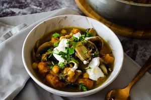 Zuppa zucca funghi e ceci, nutriente, saporita e leggera! - Le Ricette di Simo e Cicci