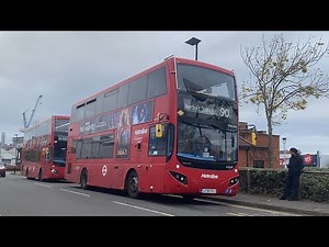FULL ROUTE VISUAL | London Bus Route 90 - Northolt to Feltham, Leisure West | LF19 FXJ (VMH2584)