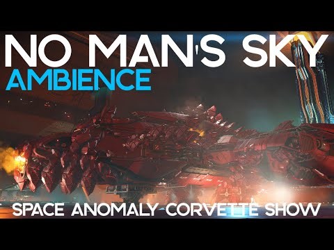 No Man's Sky - Space Anomaly Corvette Show Ambience