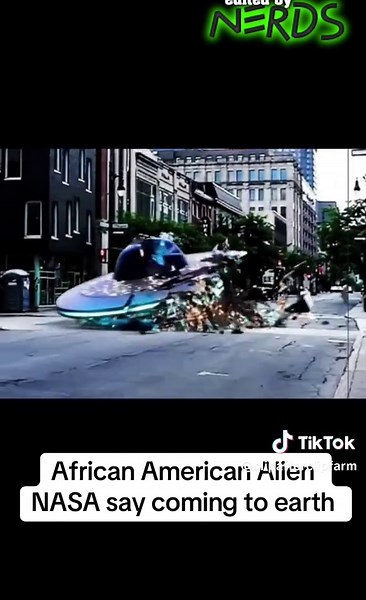 That Alien NASA say is coming to earth in September that looks African American #africanamericanalien #nasa #fyp