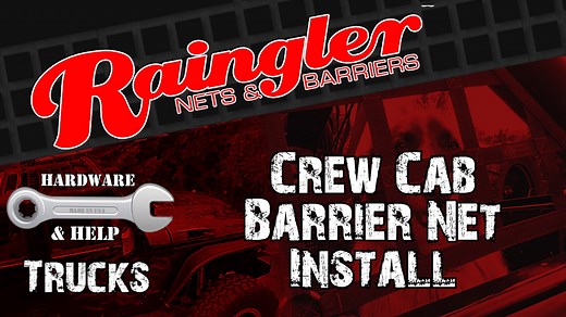 TRUCKS Crew Cab Barrier Net