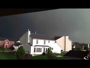 Tornado passes by