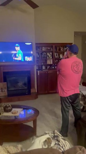 Cheering for a team, year after year, is a commitment. It’s a pact fans make with their heart. Rooted in hope. And faith. And patience. So much patience. Close calls. Heartbreak. Frustration. And then. At last. History. The joy. The release. The tears. The commitment honored. ❤️ . . 🎥: KCRG-TV producer Cole Krutzfield shared this video on Twitter of his father, a lifelong Texas Rangers fan, witnessing the #Rangers win their first #WorldSeries championship. | Jonah Javad