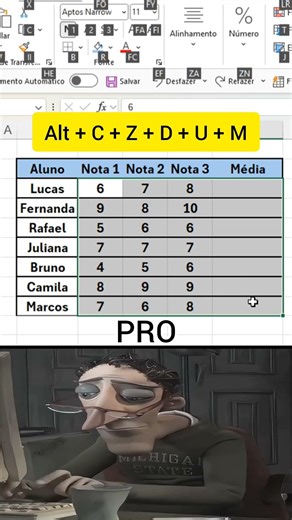 Como calcular média em grandes volumes de dados rapidamente no Excel