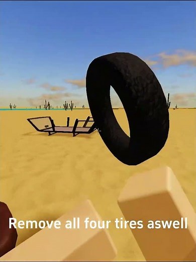 How to make the fastest car in A Desrt Roblox | A desert |