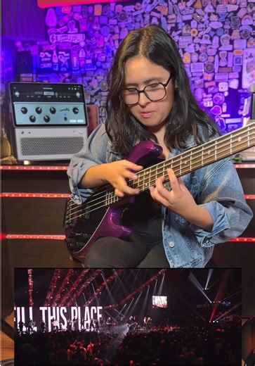 Come right now 🔥🔥🙌🏼 @Ernie Ball @lavamusic.us @Planetshakers #bass #groove #cover #bajo #womanbassist