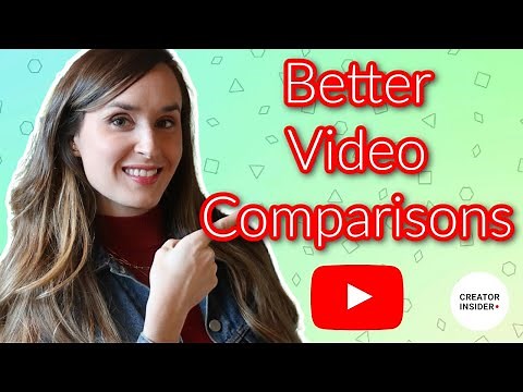 Better Video Comparison Features in YouTube Analytics!