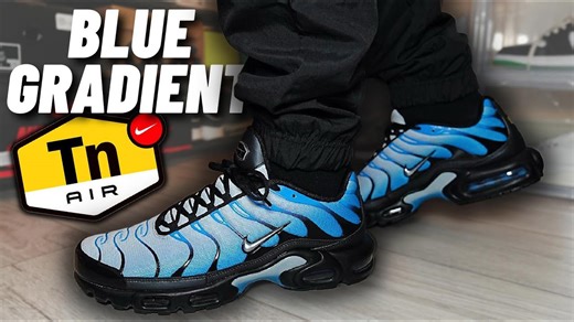 Nike Air Max Plus Blue Gradient – On Feet Review