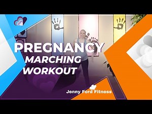 Pregnancy Marching Workout | 40 minutes | Walk At-Home Low-Impact Get Ready for Labor Gentle Fitness