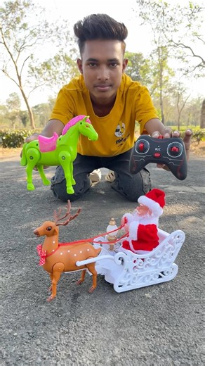 Suto Horse and Rc Snata Clause Christmas gifts unboxing😍￼