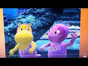 Mermaid Uniqua and Mermaid Tasha Huff and Puff and Blow that Fish Away.