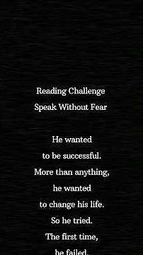 📚 Reading Challenge Day! Read a little today, improve a lot tomorrow #dailyenglish