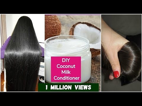DIY Coconut Hair Conditioner For Silky Hair | Sushmita's Diaries