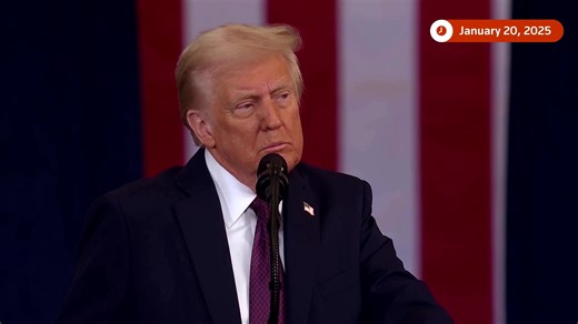 ‘As of today, it will henceforth be the official policy of the United States government that there are only two genders — male and female,’ incoming President Donald Trump declared in his inaugural address, referencing evolving race and gender debates https://reut.rs/4an0nO3 | Reuters