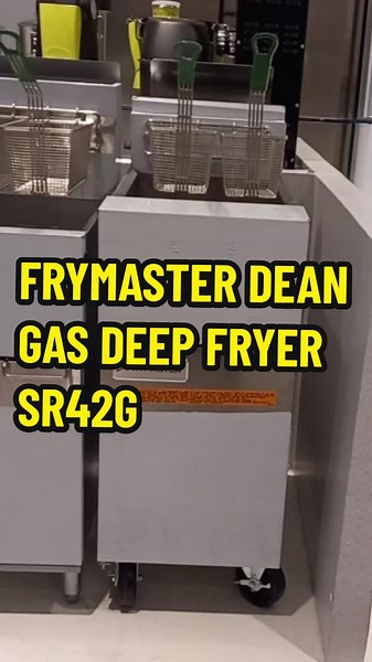 FRYMASTER DEAN GAS DEEP FRYER SR42G - Perfect for Fast Food