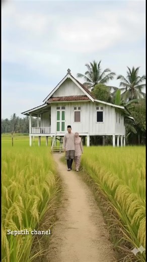 indahnya hamparan persawahan #pedesaan