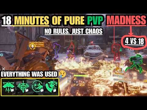 This Server Used EVERYTHING… 18 Minutes of Pure PvP Chaos | The Division