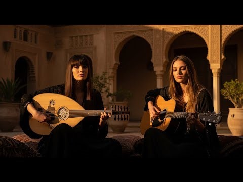 Flamenco Meets the Desert 🔥 Spanish Guitar & Arabic Oud | World Fusion for Relaxation