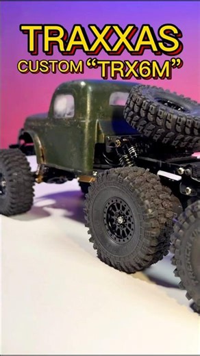 Custom Traxxas TRX4M 6x6 In Action!