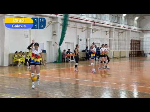 4K / Volei feminin U17 / Campionat Municipal Open 25/26 / CSS 2 - Galaxia 3-1 / Set 3