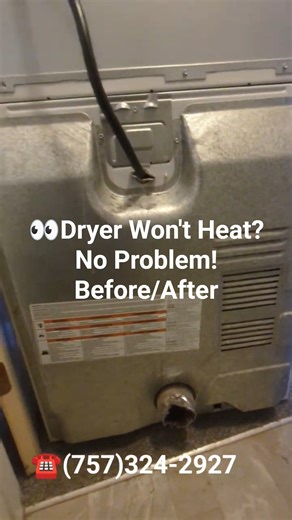 👀 High Limit Thermostat, Cycling Thermostat & Thermal fuse Replacement. Plus Dryer & Vent Cleaning.