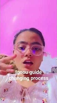 guide kese change kre ignou mcom🤔🤔🤔🤔 ignoushorts