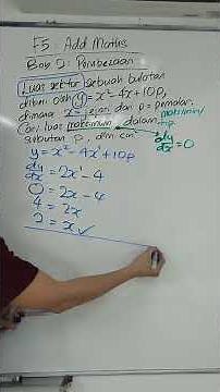 Tingkatan 5 | Add Maths | Bab 2: Pembezaan [SPM2025, K1]#onlinetuition #tuisyenonline #addmaths