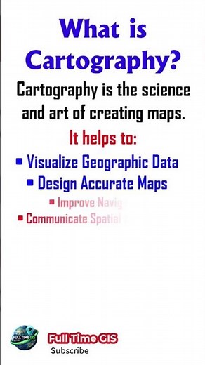 What is cartography? 🗺️ | GIS Mapping Basics