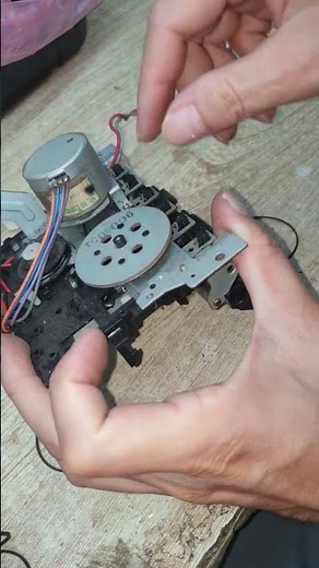 Install the belts on cassette deck of Sony #cassetteplayer