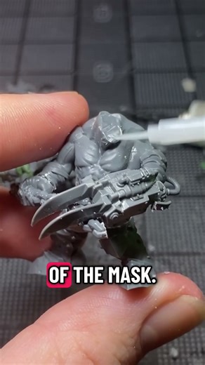 PART 5 of making a CUSTOM Warhammer 40k Orc Kitbash #warhammer #warhammer40k #Orc #Kitbash #custom