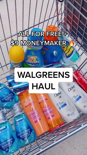 This week’s $9 MONEYMAKER Walgreens haul 🙌🏻 breakdowns are on YouTube as always! #coupons #couponing #walgreenscouponing