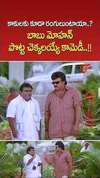 Chiranjeevi & #BabuMohan Hilarious Comedy Scene #ChiranjeeviComedy #TeluguComedy #ComedyScenes