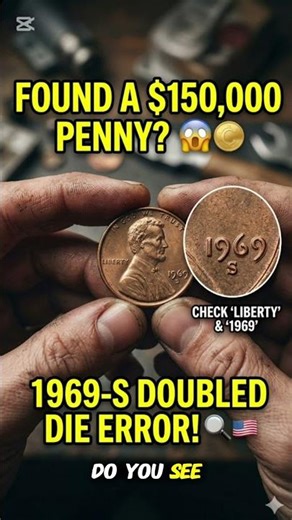 LOOK for this 1969 Penny! 🔍 Million Dollar Coin? #rarecoins