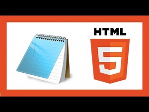 como CREAR un DOCUMENTO HTML en bloc de NOTAS [2022] 📄