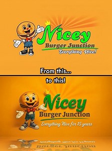 NICEY BURGER JUNCTION - Dynamic logo | Cebu Orange