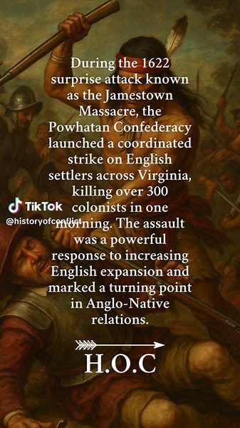 The Powhatan Attack of 1622: A Turning Point in Jamestown