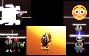 [{自制补档}[UNDERTALE FIGHT1]所有神一般的角色数据完整展示