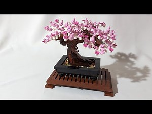 From Bricks To Bonsai: Time-lapse Build Of LEGO Bonsai Tree Set #10281