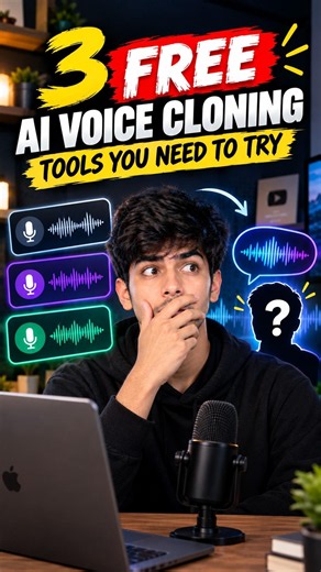 3 FREE AI Voice Cloning Tools You NEED to Try 🤯 || #AiVoice #CloneVoice #aigenerated