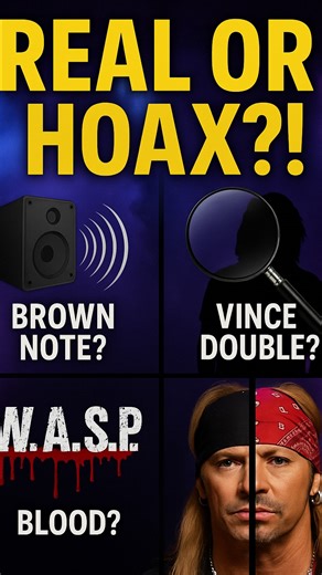 Chuck Shute on Instagram: "Dive into the strangest and most persistent rock music conspiracies of all time. In this short we break down six legendary rumors: 1. Led Zeppelin’s ‘Brown Note’ Experiment 2. Motley Crue’s Vince Neil Body Double 3. WASP Real Blood 4. Poison’s Bret Michael’s Clone 5. Dokken’s Two George Lynches 6. Bon Jovi Ghost Writers #motleycrue #BretMichaels #BonJovi #rockconspiracy #LedZeppelin"