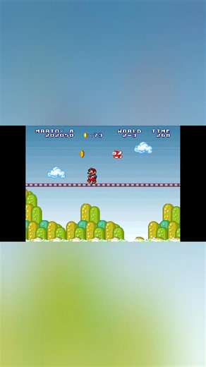 SMB Forever:Mario kills a Koopa & he level up. #shorts #mario #koopa #fish #jumpingfish #smb