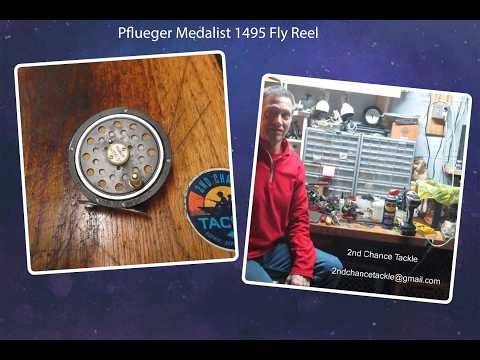 Pflueger Medalist 1495 Fly Fishing Reel How to Service and maintain this classic reel