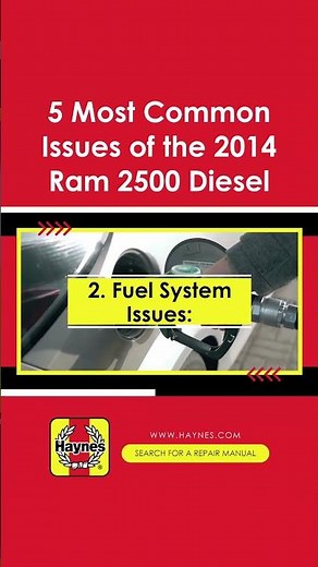 5 Most Common Issues Of The 2014 Ram 2500 Diesel