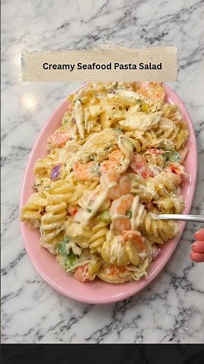 Creamy Seafood Pasta Salad