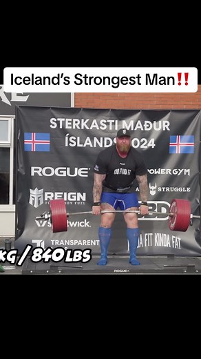 Thor is looking as strong as he ever has 😳 #gym #gymtok #bodybuilding #powerlifting #strongman #lifting #eddiehall #deadlift #lifttok #strength