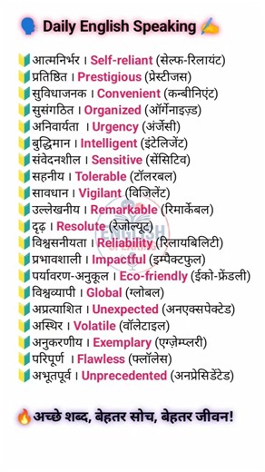 English to Hindi translate | English speaking practice | Spoken english | Fluently english...✍️