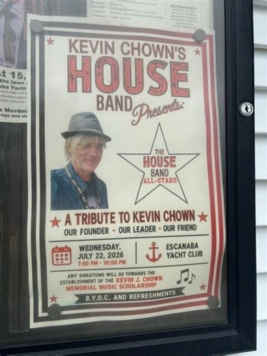 Tribute concert set for Escanaba music icon