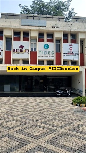Back for #registration #iitroorkee #iitjee #iit #collegelife # #iitiansvlogs #architecture #iitr