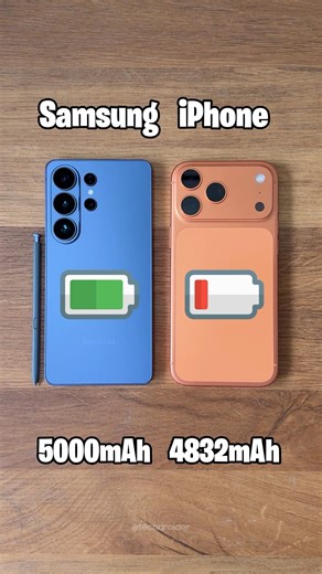 Samsung S26 Ultra vs iPhone 17 Pro Max - BATTERY TEST 🤯